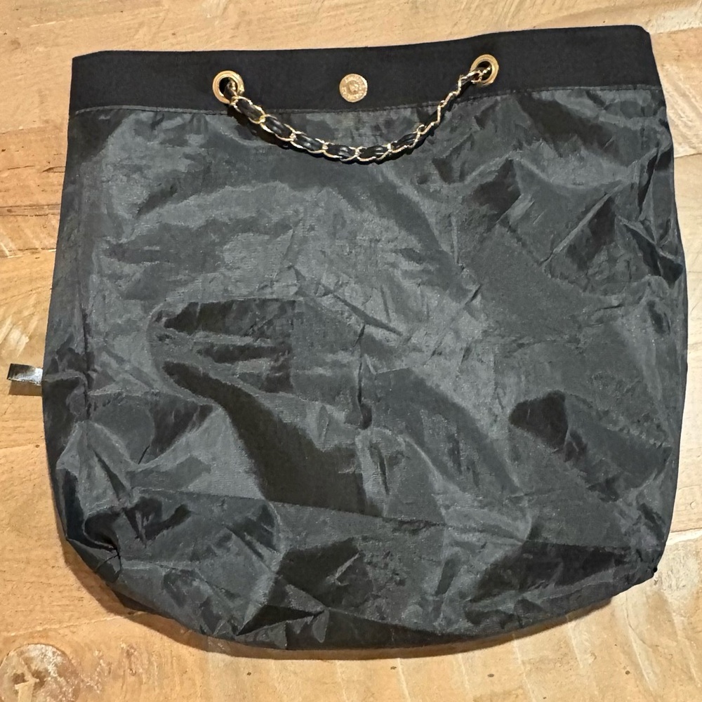 CHANEL Canvas Black Tote - Picture 7 of 15